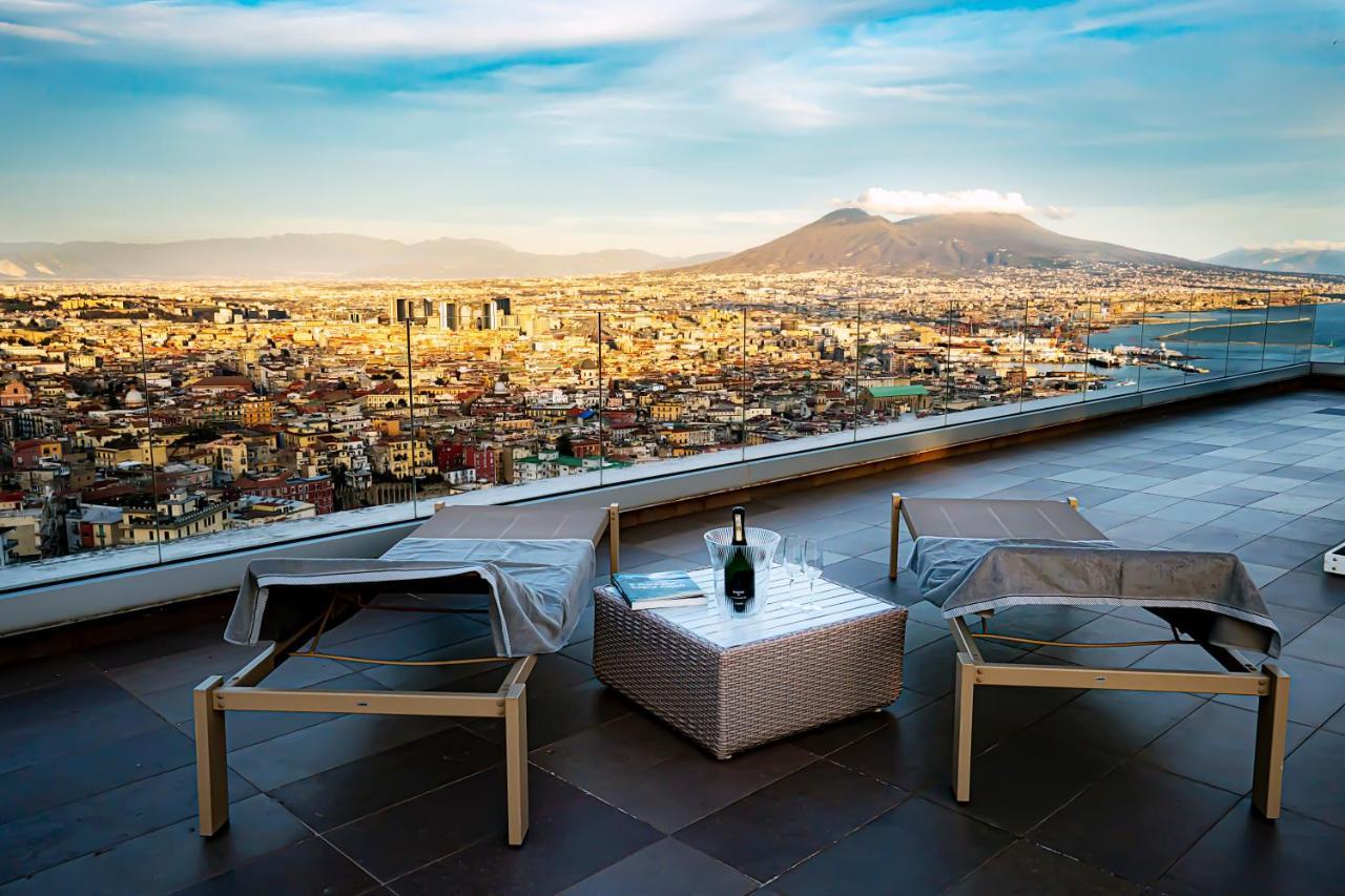 Terrazza Manu - Loft Suspended Over The City-Vomero Neapol Exteriér fotografie